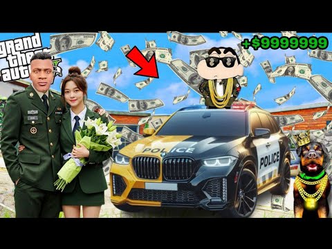 FRANKLIN TOUCH ANYTHING BECOME GOLD || EVERYTHING IS FREE IN GTA 5 | FRANKLIN KI SHAADI | SNAKERIFLE