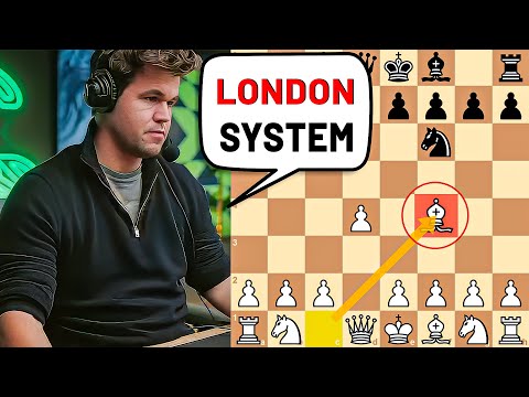 Magnus Carlsen Teaches How to Win with the London System!