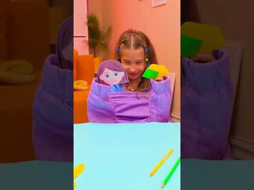 Rancang boneka berpakaianmu sendiri! π #diy #anak