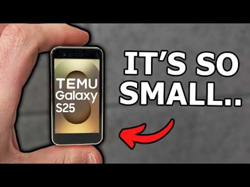 I bought a $40 Galaxy S25 Mini from TEMU... 💀