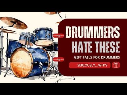 WORST Gifts for Drummers
