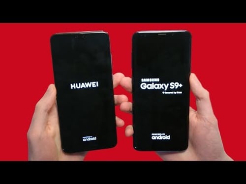 Huawei P20 Pro vs Samsung Galaxy S9 Plus Speed Test & Cameras! 🔥