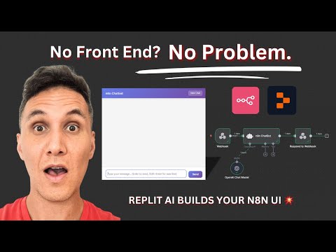 n8n + Replit AI: Build a Front End Web UI for Your n8n AI Workflows (Step-by-Step)