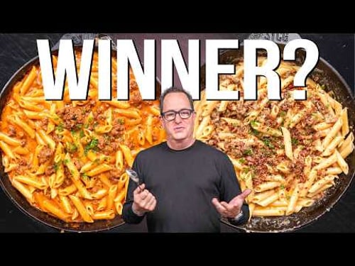 TRIED THE VIRAL CREAMY PASTA — THEN MADE A BETTER ONE