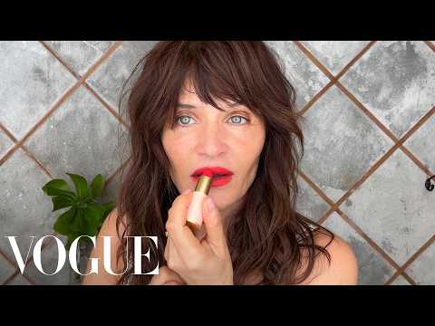 '90s Supermodel Helena Christensen’s Beach Night Beauty Routine | Beauty Secrets | Vogue