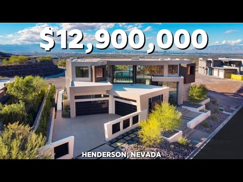 Inside SKYFALL a Brand-New Modern Estate in Guard-Gated Ascaya – Henderson, Nevada