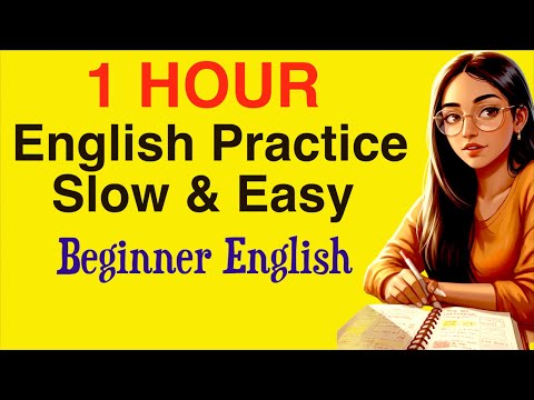 1-Hour English Listening Practice for Beginners | Easy English Podcast for Beginners (A1–A2 Level)