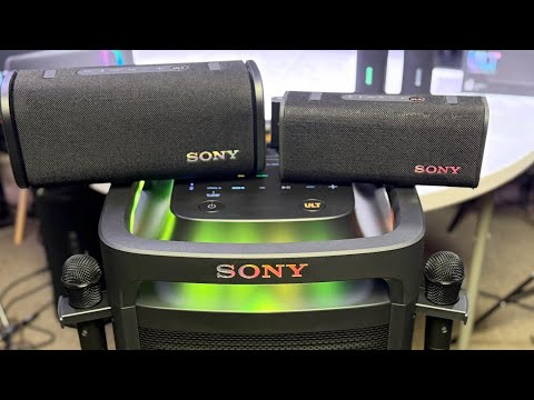 SONY ULT FIELD 3 / ULT FIELD 5 / ULT TOWER 9 - These Speakers Pack a PUNCH!