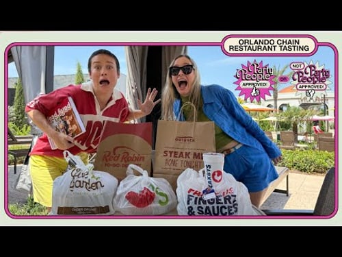 Party People Approved or Not Approved? Chain Restaurants Edition