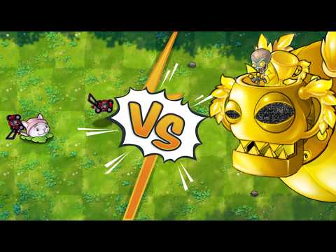Which fusion plant can defeat Trophy Dr. Zomboss?#pvz #plantsvszombies #gaming #games