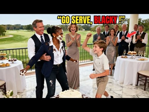 Rich Boy Threw Food at Black CEO, His Mom Laugh — But Then, His Parents Begged Her Forgiveness