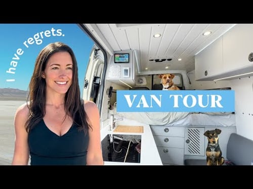 Van TOUR & biggest REGRETS after 5 YEARS on the Road FULL TIME (LUXURY 144 4x4 Sprinter)