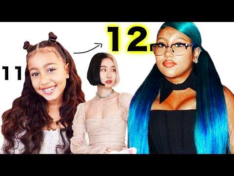 the scary glow up of 12 year olds