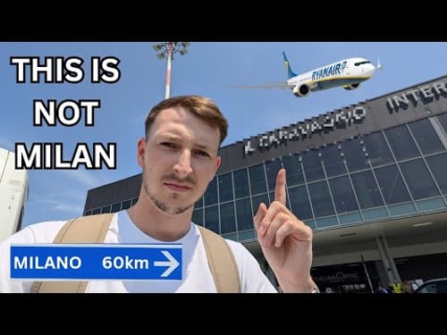 I Visited Ryanair's Milan (Nowhere Near Milan)