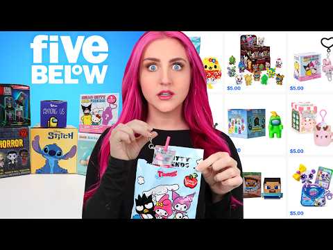 I Bought EVERY Five Below Mystery Box | Viral Ventures!