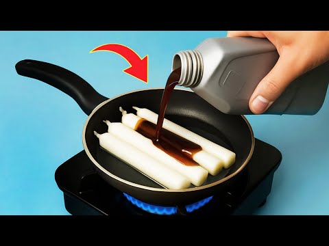 Mix CANDLE and USED MOTOR OIL and see what most people don't even imagine happens!