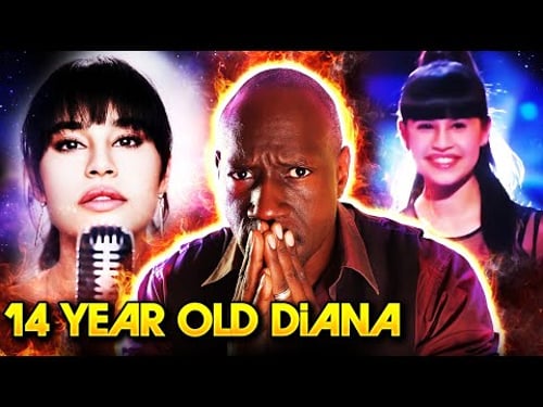 Diana Ankudinova - Derniere Danse | Unbelievable | FIRST REACTION