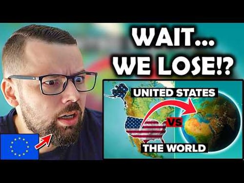 European Reacts to The United States vs The World - Who Would Win?