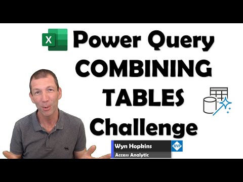 Combining Excel Tables in a highly flexible way