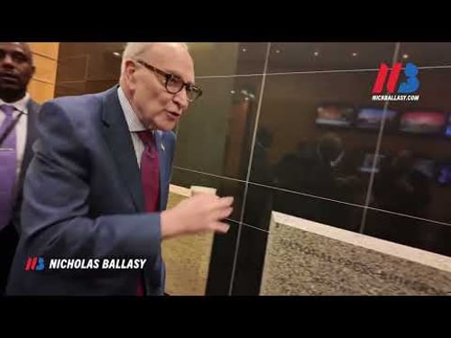 Schumer dodges question on Trump's Iran authority vs. Obama's war in Libya