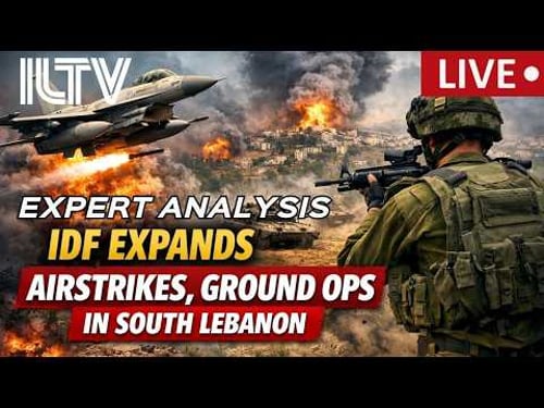 ILTV On The Hour – March 18, 2026 | Israel Pushes Forward: New Phase of War Unfolds in South Lebanon