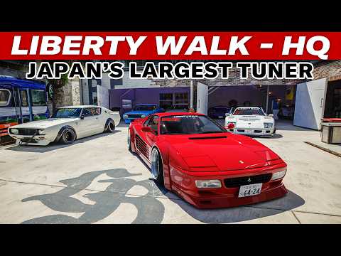 Japan's Most ICONIC Tuning Shop: Liberty Walk's Massive HQ | Capturing Car Culture