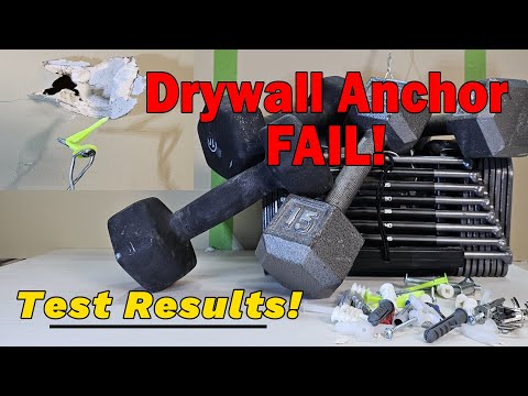 Top 6 Drywall Anchors Put to the TEST Can They Hold Heavy Objects