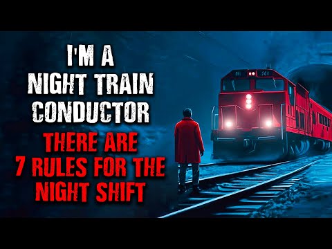 "I'm A Night Train Conductor...We Have 7 Strange RULES TO SURVIVE!" Creepypasta