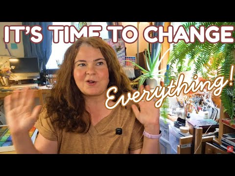 Art Studio Makeover and Studio Tour- Cozy Art Studio Vlog