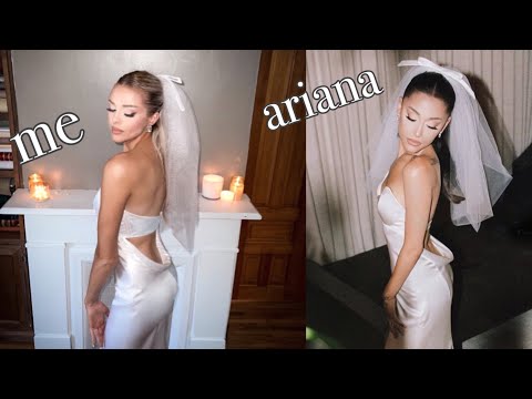 I Made Ariana Grande's Wedding Dress for under $20!