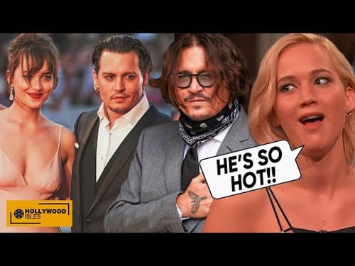 Celebrities Flirting And Praising Johnny Depp