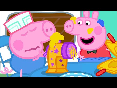 George's Cooking Chaos 🍝 | Peppa Pig Tales Full Episodes