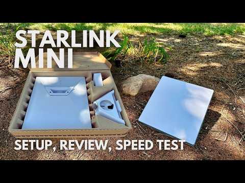 Starlink Mini Review: Setup, Speed Tests, Power Consumption