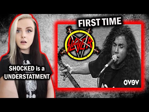 FIRST TIME listening to SLAYER - Angel Of Death (Live At The Augusta Civic Center) REACTION