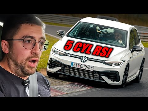 WORLD'S FIRST 5 Cylinder VW Golf 8 "RS"! // Nürburgring