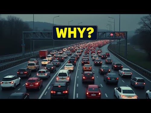 Here's why traffic jams seem to happen for no reason