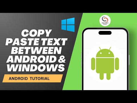 How To Copy Paste Text Between Android and Windows PC