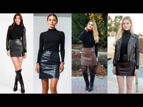 Modern Edge Edit | Trendy Leather Mini Skirt Ideas for Chic Day & Night Styling