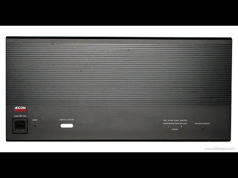 Adcom GFA 585 Part 1 - First Look