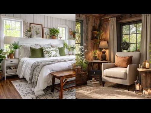 🌸 The Coziest Rustic Spring Cottage Tour | Vintage Farmhouse That Feels Like Home