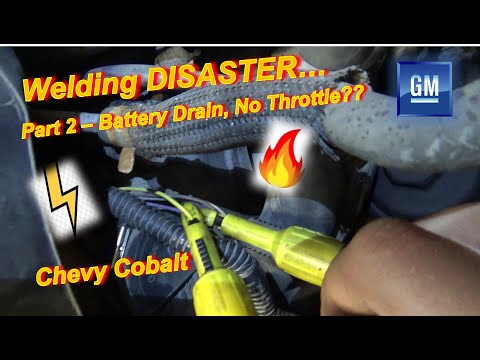 Welding DISASTER... (Part 2 - Parasitic Drain, No Throttle?)