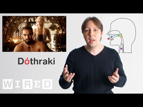 How to Create a Language: Dothraki Inventor Explains | WIRED