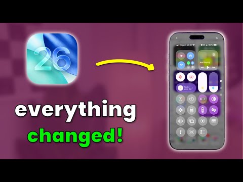 New iOS 26 Changes You NEED To Know! | Liquid Glass