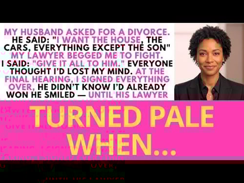 My Husband Took Everything in the Divorce — He Had No Idea What He Was Really Taking and...