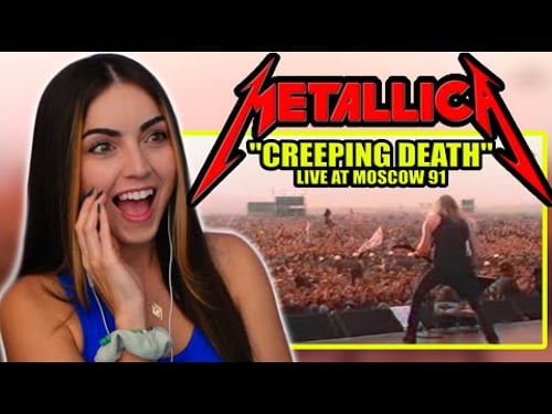Metallica - Creeping Death (Live at Moscow 1991) | First Time Reaction