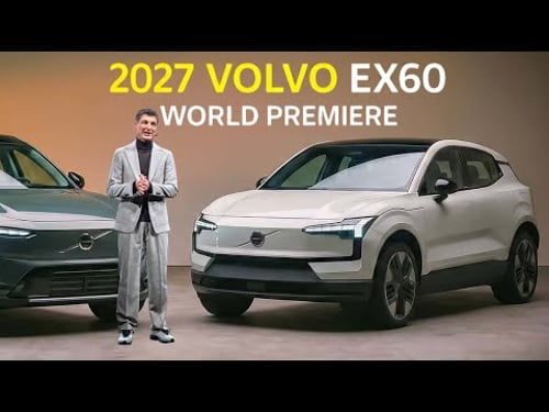 2027 Volvo EX60 World Premiere