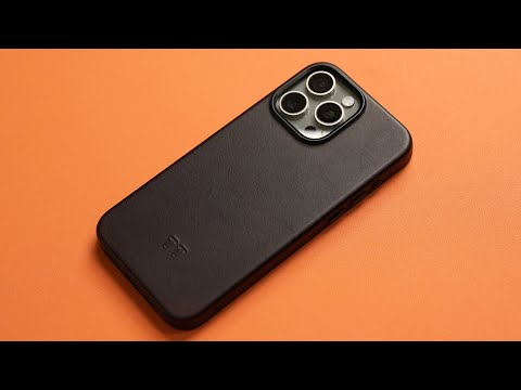 iPhone 15 Pro Max Ryan London Leather Case! New BEST Contender?!