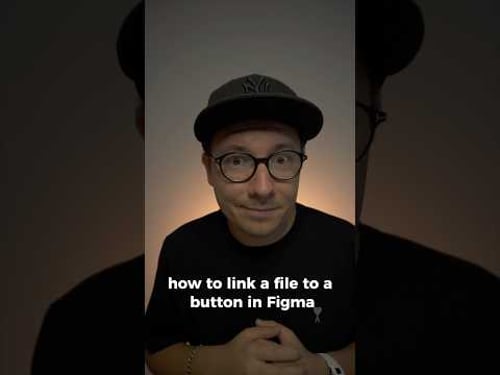 How to Link File to Button in Figma #figma #figmatutorial