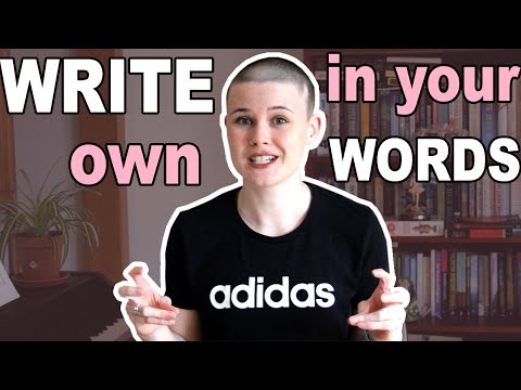 Write in your OWN words | zettelkasten/academic note-taking tips π