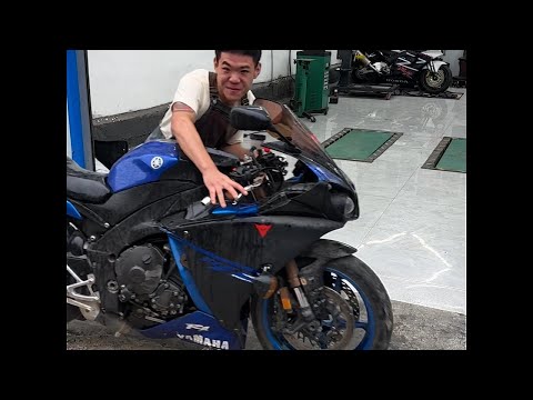 Restauracion de la moto Yamaha R1 VMAX 2009 – Mi sueño de los 18 años se ha hecho realidad